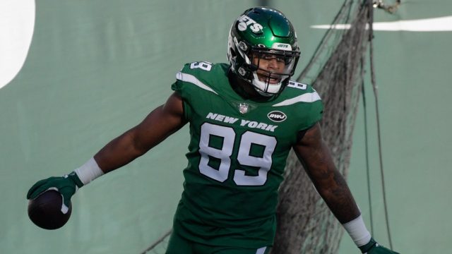 Vikings acquire tight end Chris Herndon from Jets for fourth-round pick in  2022 draft – SKOR North