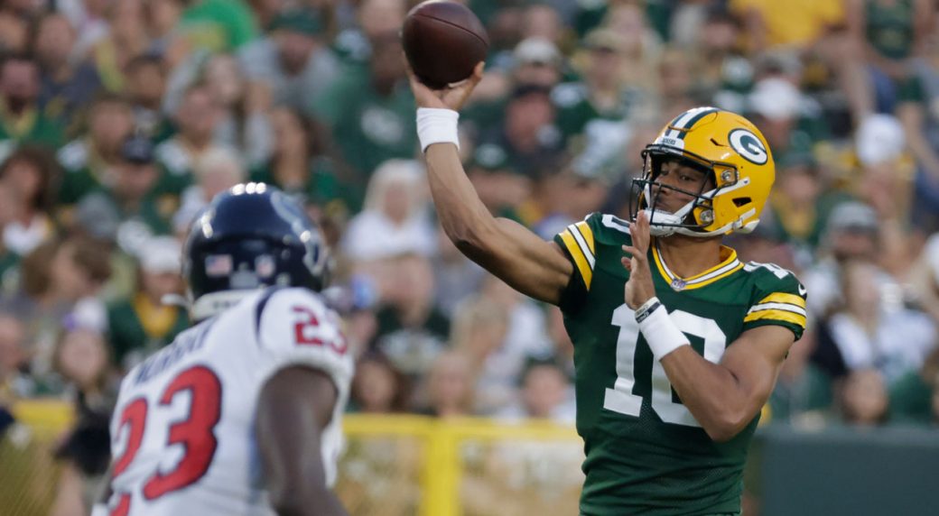 Packers QB Jordan Love Throws TD Pass In Preseason Opener