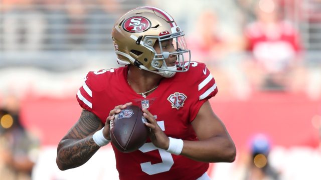 49ers injury news: Trey Lance will miss a week with a “small chip fracture”  on his finger - Niners Nation