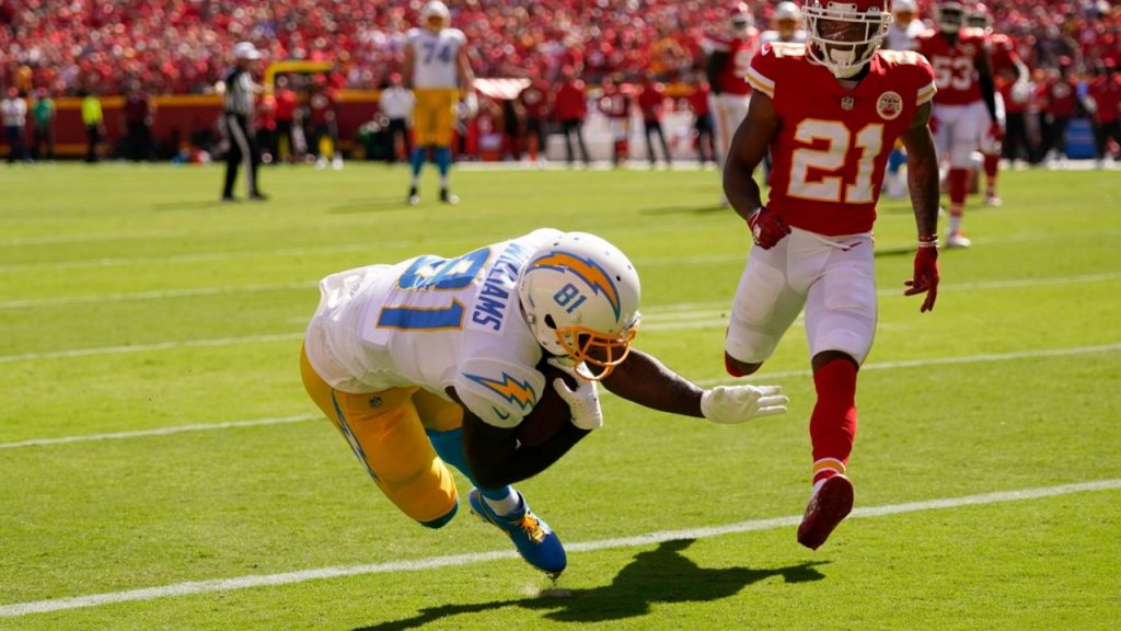 Chargers rally to beat turnover-prone Chiefs 30-24 in KC