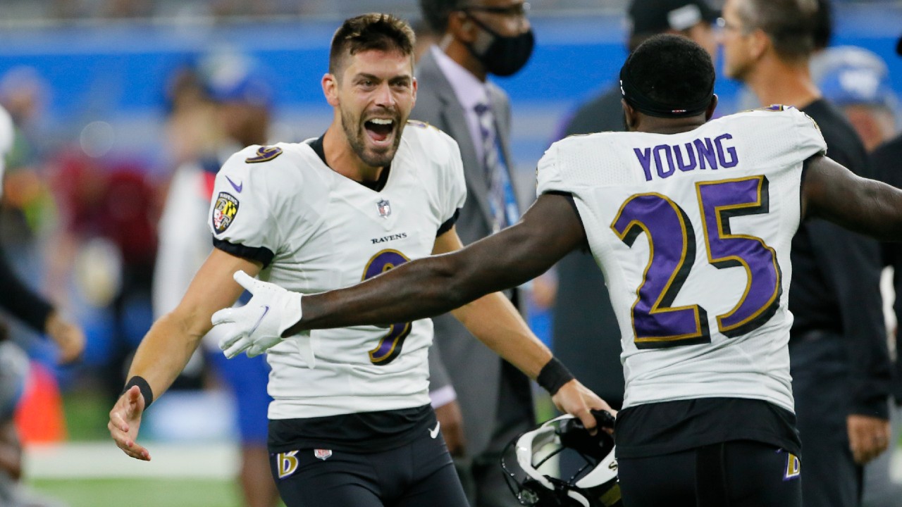 Recap: Tucker's 66-yarder helps Ravens walk-off Lions, 19-17