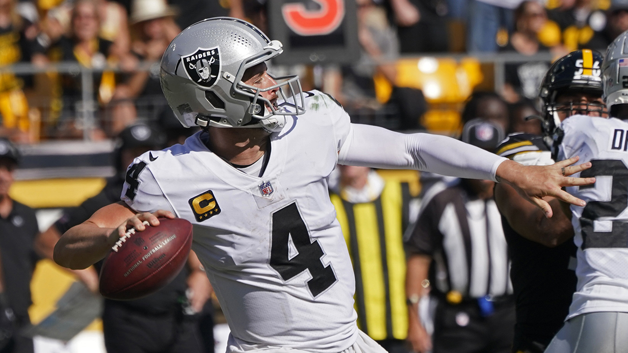 Raiders beat Steelers 26-17 in huge Week 2 game