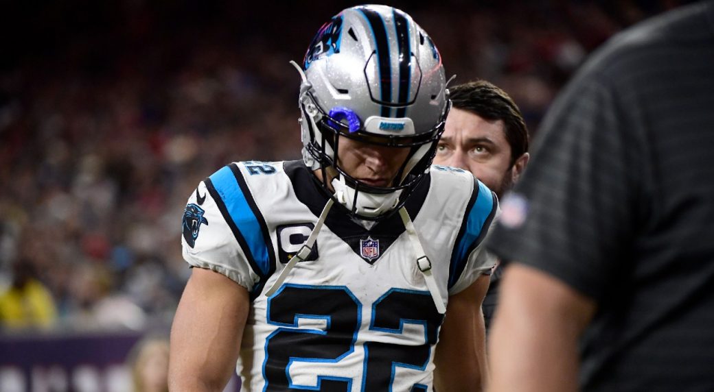 Christian McCaffrey undergoing MRI for ankle injury