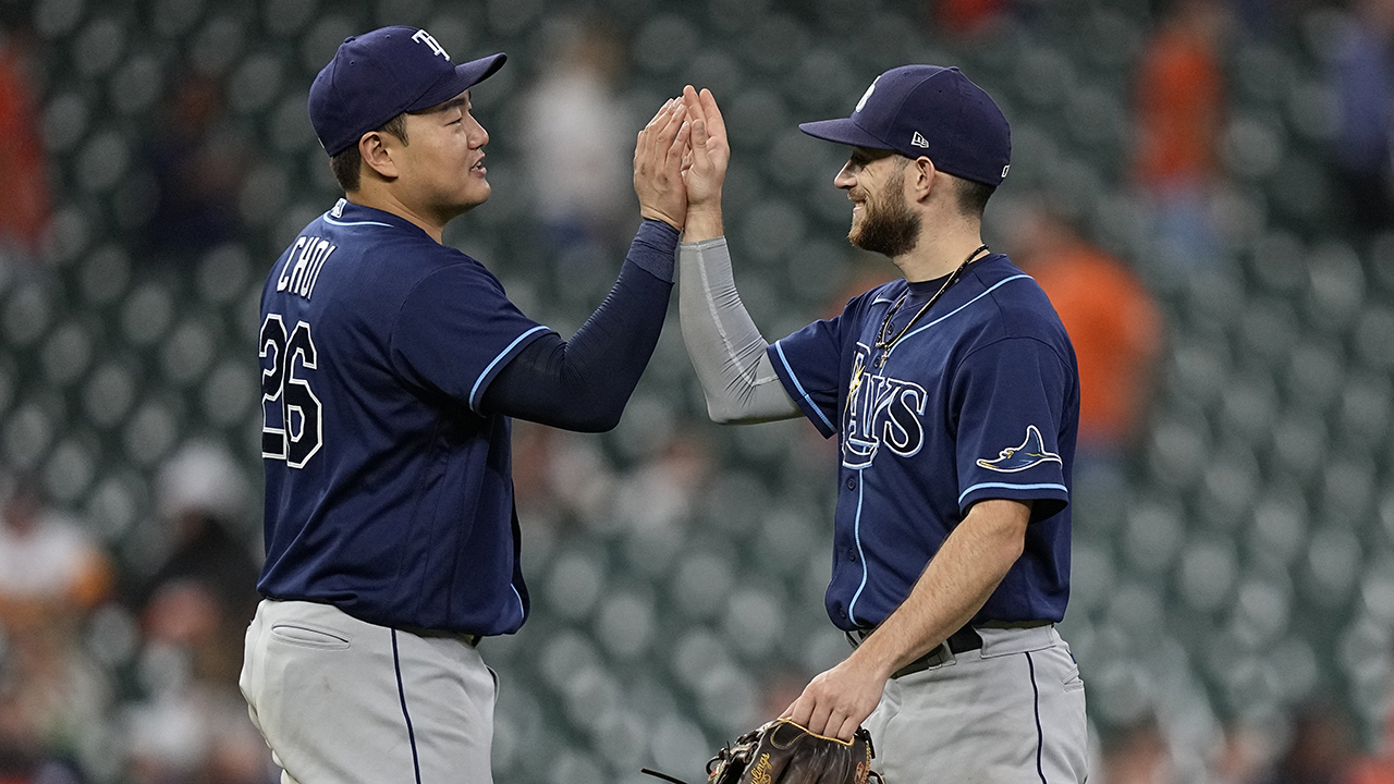 Rays clinch No. 1 seed in American League with win over Astros thumbnail