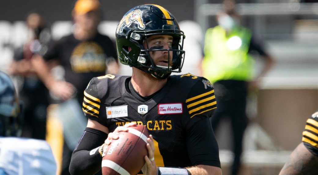 Tiger-Cats re-sign quarterback Dane Evans to two-year contract