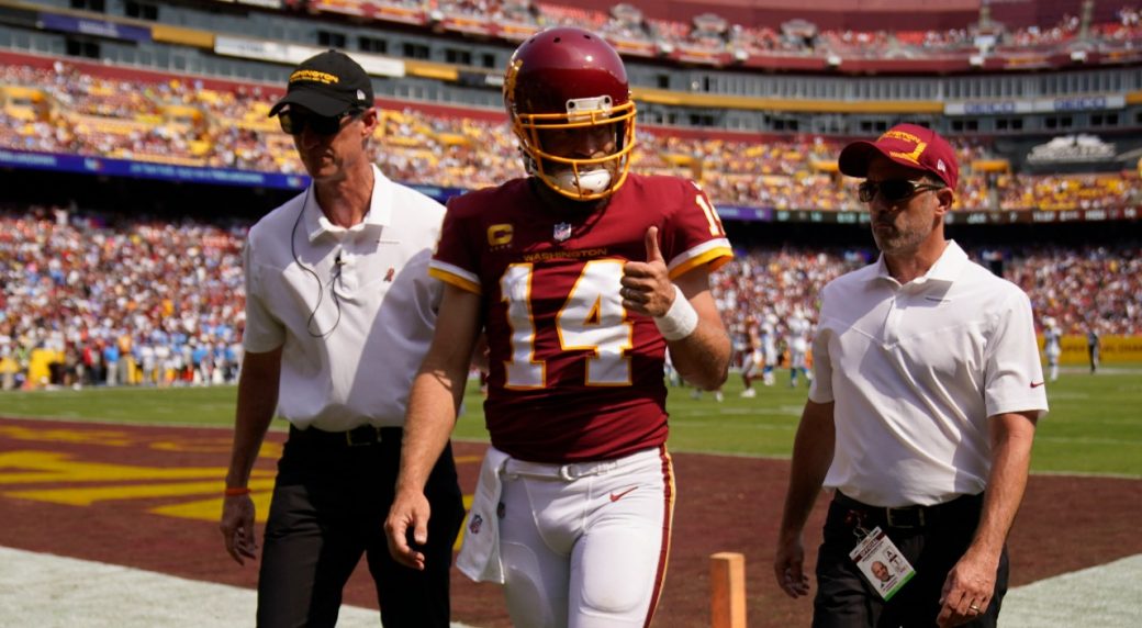 Injury Update For Washington Football Team QB Ryan Fitzpatrick