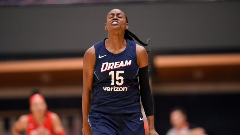 Atlanta Dream guard Tiffany Hayes. (Nick Wass/AP) 