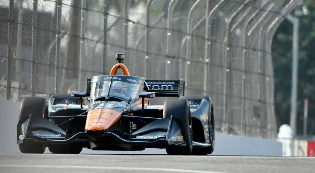 Pato O'Ward knocked out early from IndyCar title fight