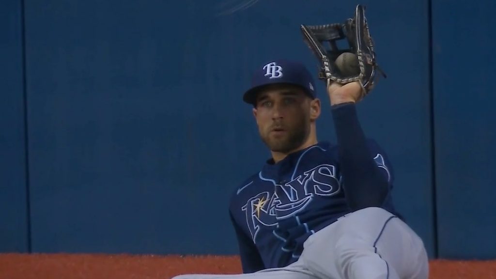 Kiermaier brings elite glove, but also questions