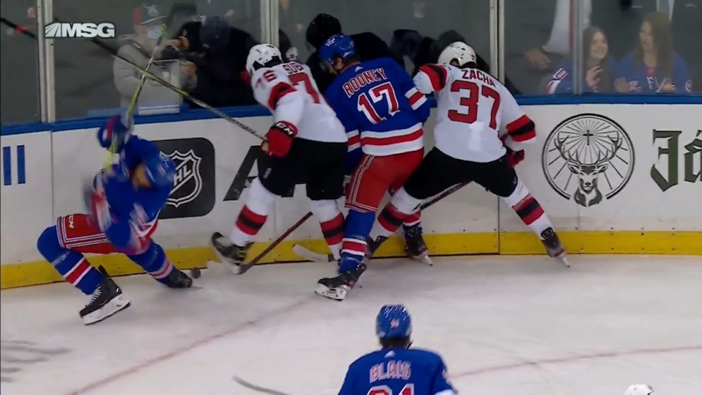 WATCH: P.K. Subban honored with ceremonial puck drop before