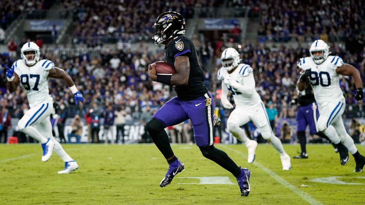 Lamar Jackson rallies Ravens to overtime victory over Colts - The Boston  Globe