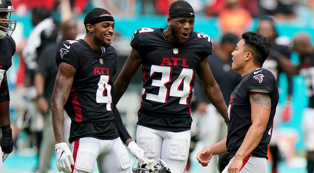 Younghoe Koo's game-winning field goal gives Falcons rookie