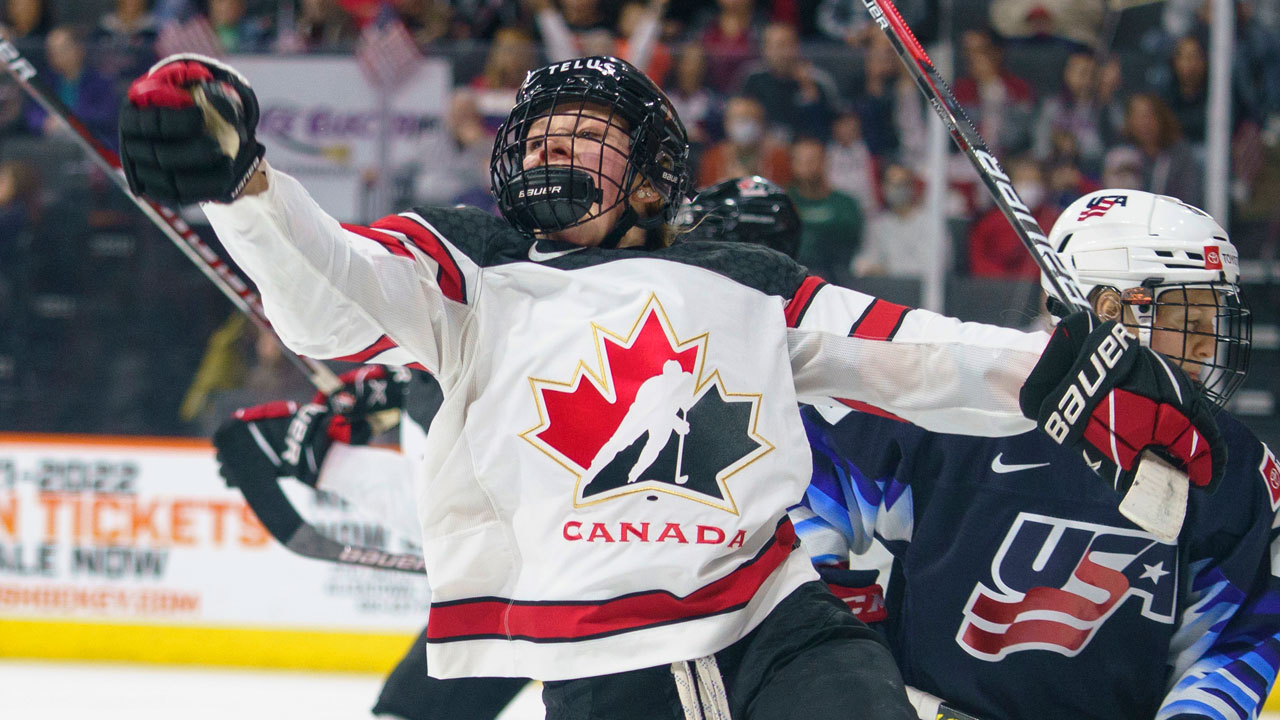 Fillier Scores Twice As Canada Beats U.S. Again In Women’s Hockey