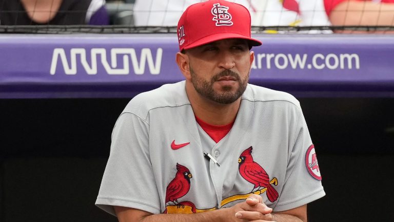 St. Louis Cardinals manager Oliver Marmol. (David Zalubowski/AP)