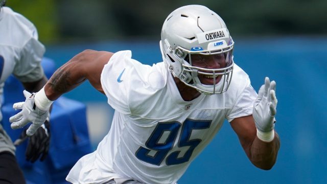 Lions DE Romeo Okwara Addresses Pay Cut, Slow Recovery From Achilles Tear