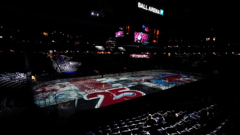 Ball Arena in Denver. (David Zalubowski/AP)