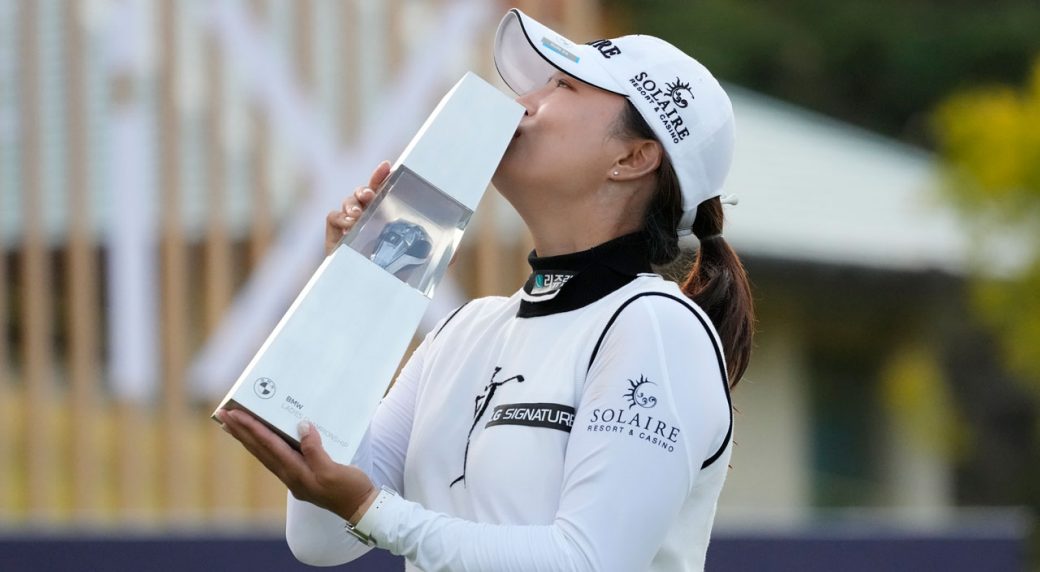 Jin Young Ko wins LPGA South Korea, set to move to No. 1