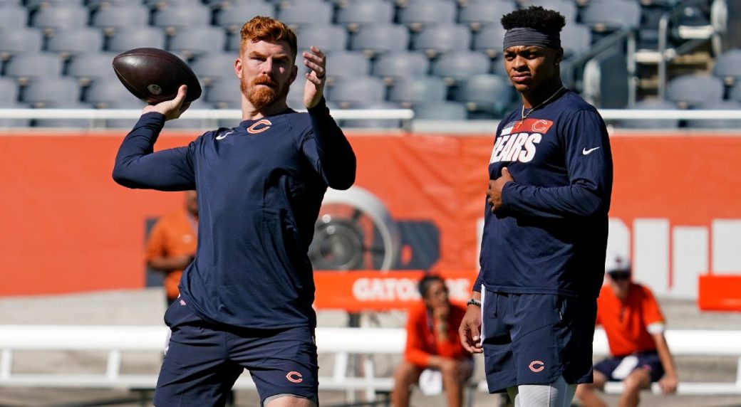 Bears waiting until game time to announce QB against Lions