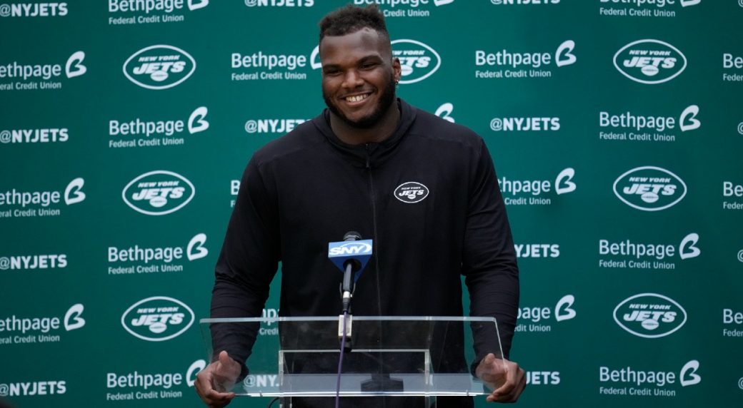 New York Jets DE John Franklin-Myers revels in local breakout