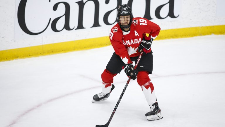 Canada's Brianne Jenner. (Jeff McIntosh/CP)