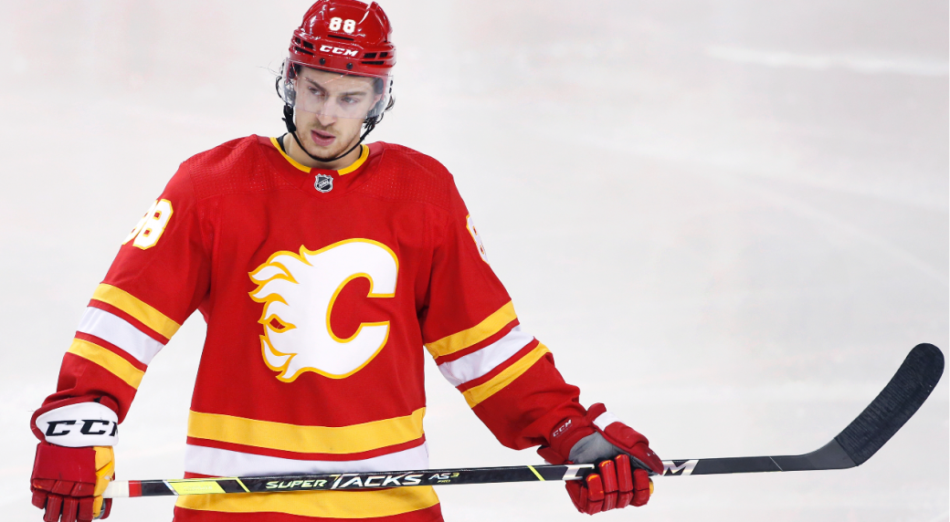 Flames' Mangiapane to have hearing for cross-checking Kraken's McCann