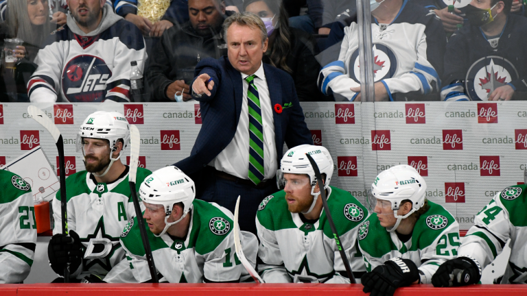 Head coach Rick Bowness and his Dallas Stars are not off to a great start. (CP/file)