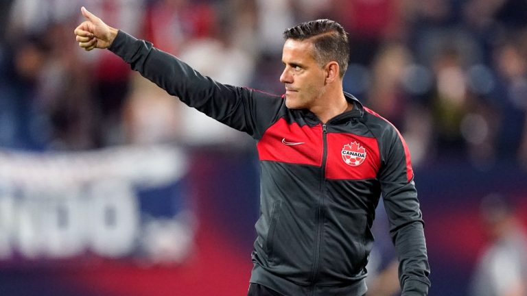 Canada head coach John Herdman. (Mark Humphrey/AP)