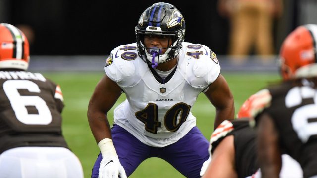 Ravens say ex-Ohio State LB Malik Harrison OK after struck by bullet