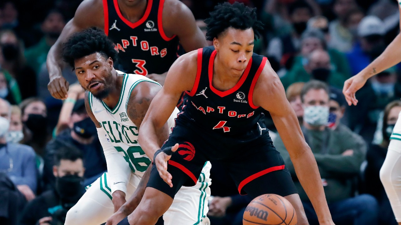 Despite winning ROTY, FanDuel's redraft puts Scottie Barnes at 4, but  atleast they gave him coming to Toronto, which is precisely where he  belongs : r/torontoraptors