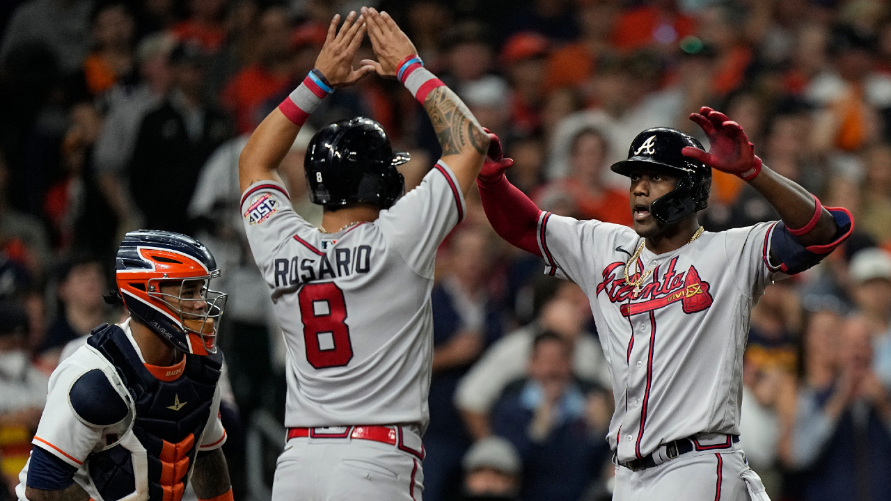 Atlanta Braves Win First World Series Title Since 1995 After Beating Astros  - Bloomberg