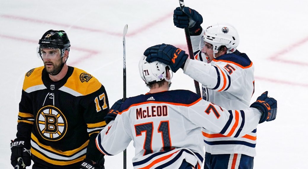 Unlikely Hero Cody Ceci Shines In Oilers' Come-from-behind Win Over Bruins