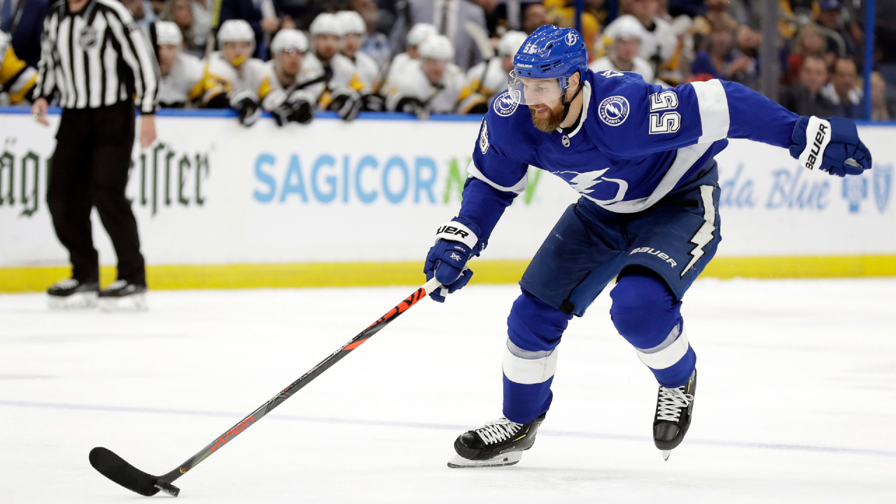 55 Braydon Coburn Tampa Bay Lightning 2020 Stanley Cup Final Game