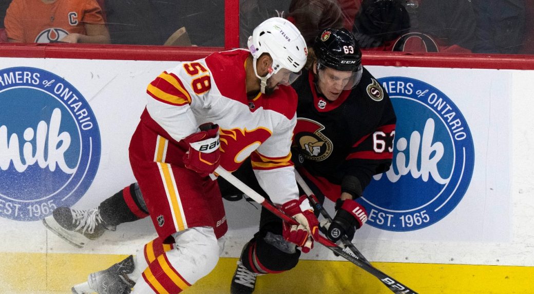 Calgary Flames sign Oliver Kylington to two-year contract