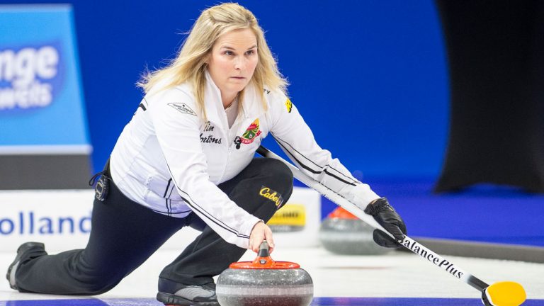 Team Jones skip, Jennifer Jones has announced her retirement from curling. (Rick Elvin/CP)