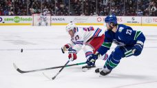 Canucks&#8217; Ekman-Larsson, Lazar leave game vs. Rangers with lower-body injuries