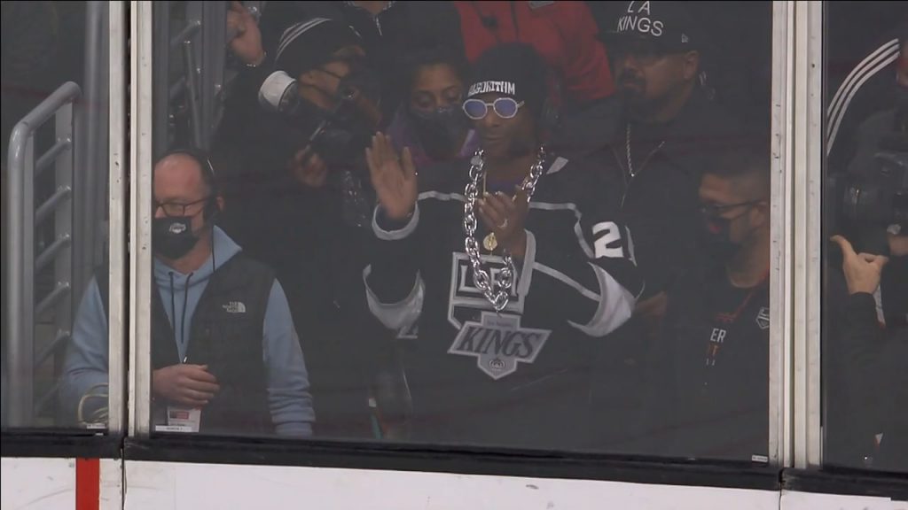 LA Kings wear Dodgers sweaters during pregame warmups - True Blue LA