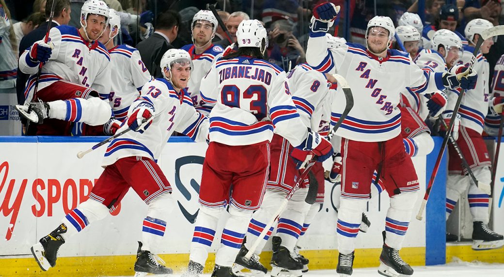 Rangers winnen na penalty’s, beëindigen Lightning’s zeven-game winning streak thuis