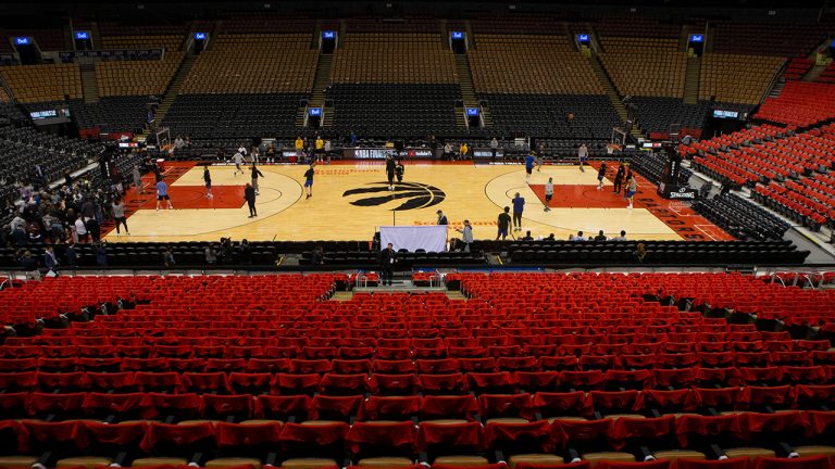 Scotiabank Arena, in Toronto, pictured above. (Chris Young/CP)