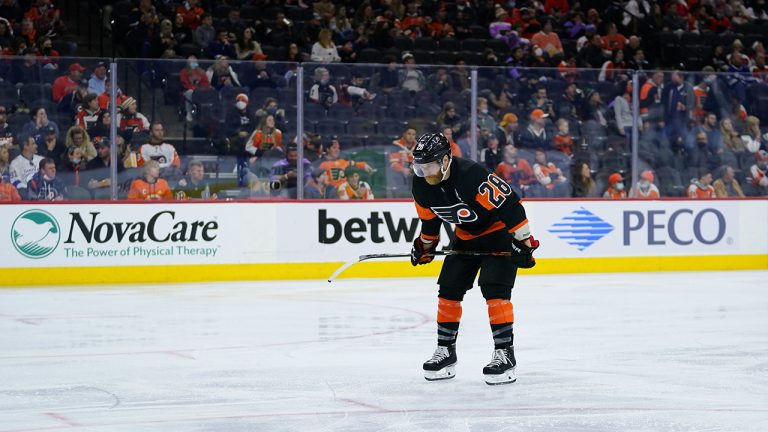 Philadelphia Flyers captain Claude Giroux. (Matt Slocum/AP)