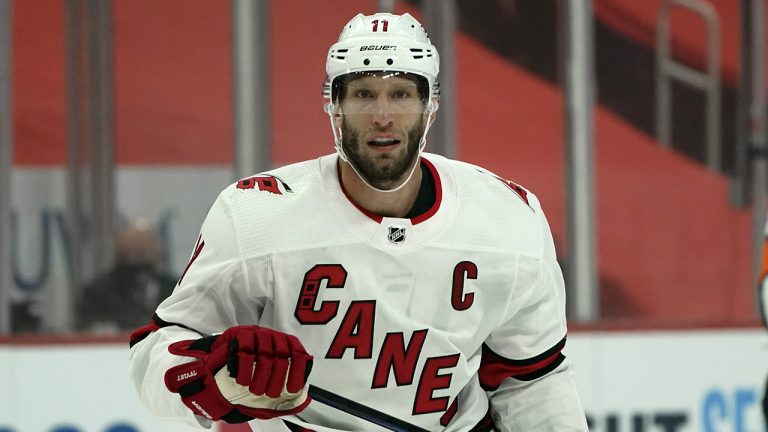 Carolina Hurricanes center Jordan Staal (11). (Paul Sancya/AP)