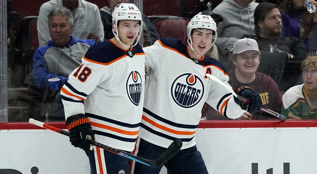 Edmonton Oilers star Ryan Nugent-Hopkins and wife welcome first