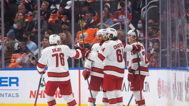 Sebastian Aho’s Three-point Night Leads Hurricanes Past Slumping Oilers ...