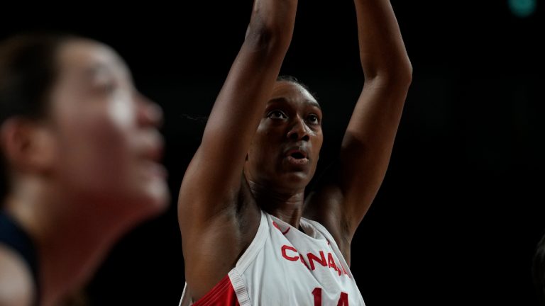 Canada's Kayla Alexander. (Eric Gay/AP) 