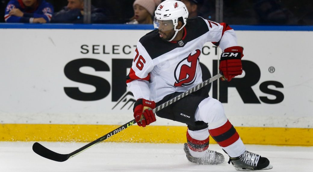 Pk subban 2024 jersey devils