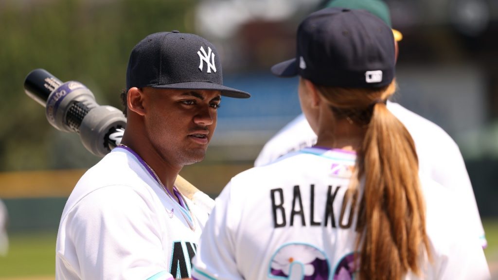 Yankees minor league manager Rachel Balkovec ejected from game by