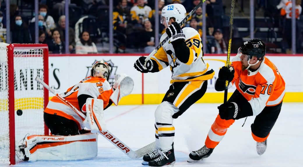 With Two-goal Performances From Rust And Guentzel, Penguins Win 10th ...