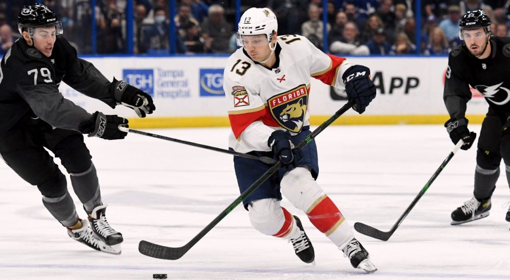Panthers add Marchment, Reinhart, Ruutu to COVID-19 protocol
