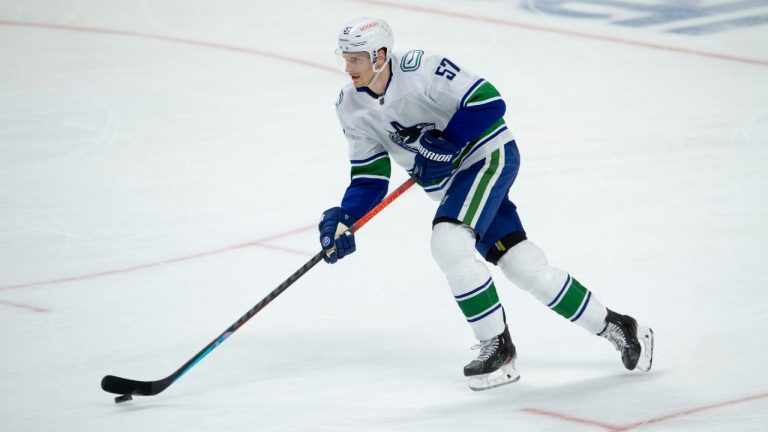 Vancouver Canucks defenceman Tyler Myers. (Adrian Wyld/CP)