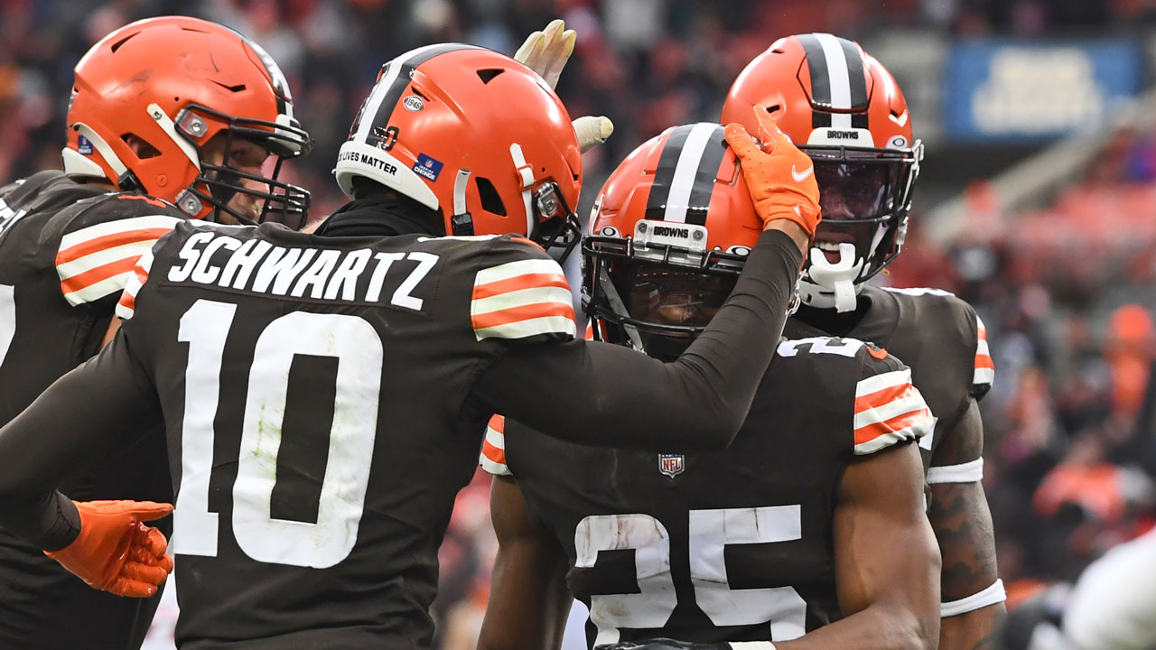 Browns close season with 21-16 win over Burrow-less Bengals