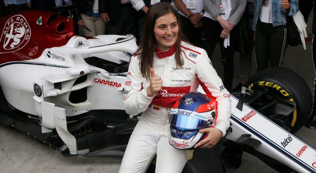 Tatiana Calderon joins IndyCar as first woman to drive for AJ Foyt